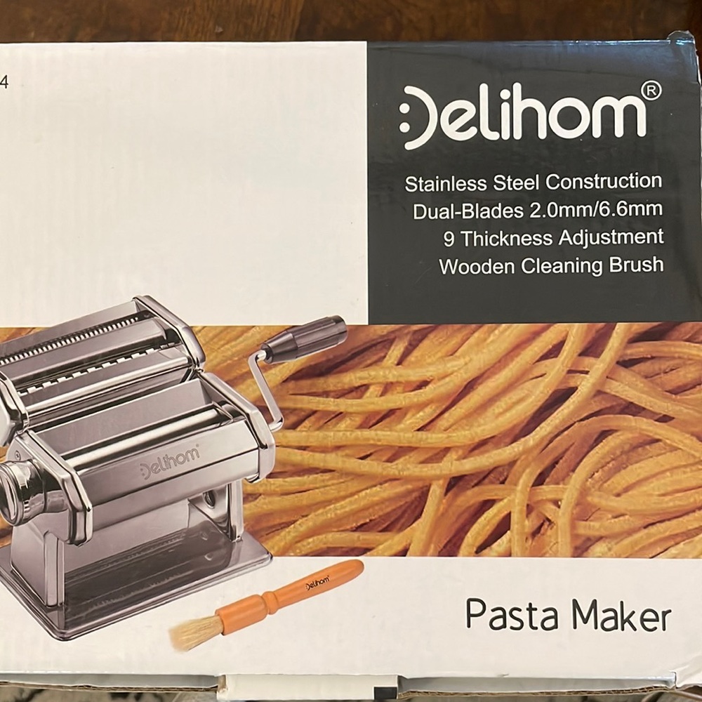 Stainless steel pasta maker.  New in box!